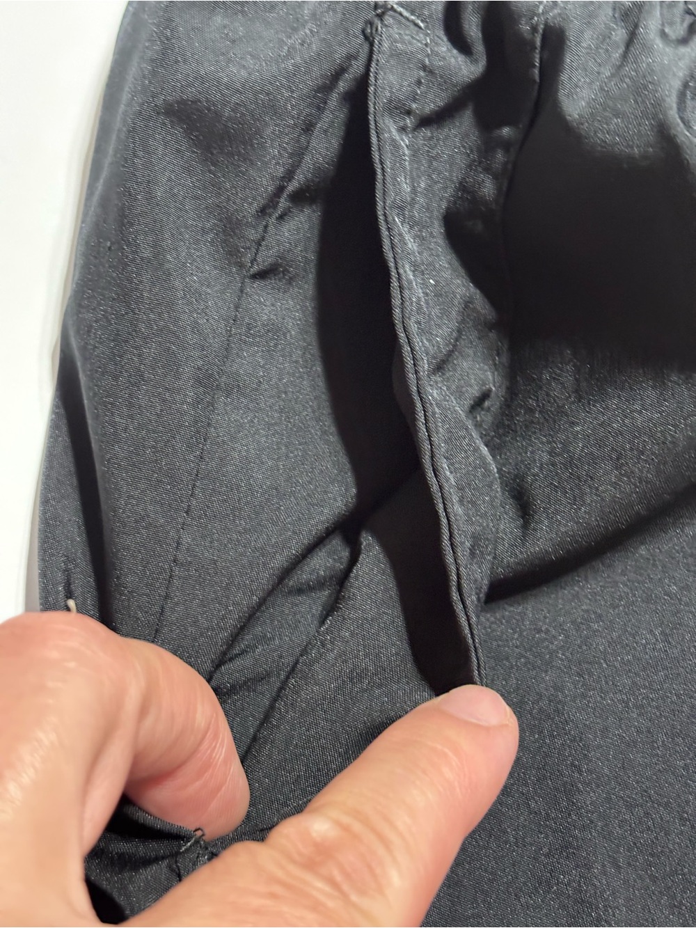 Nike Black Athletic Shorts with Swoosh - Picture 4 of 7